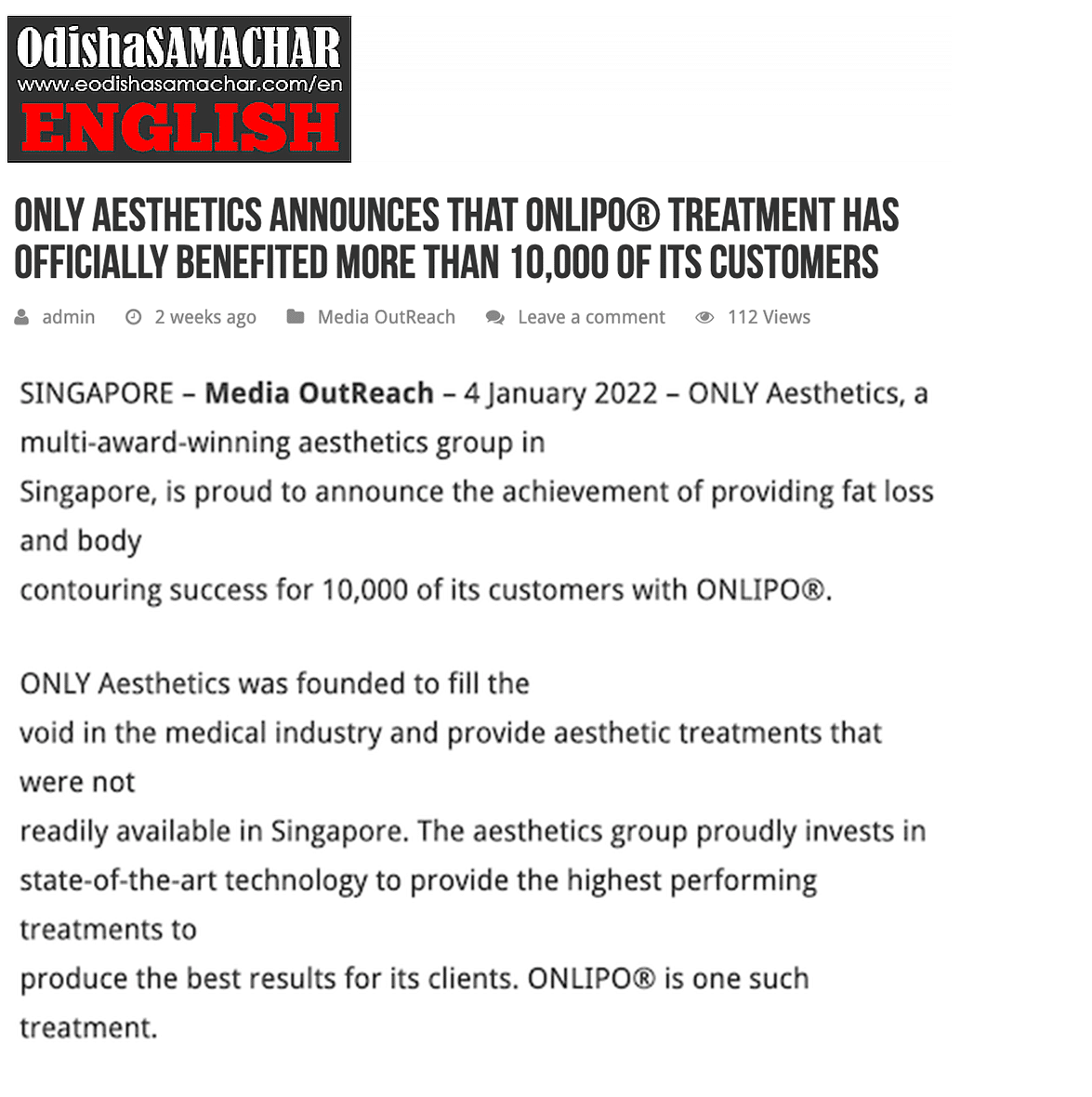 ONLIPO® is a body contouring treatment that penetrates the skin to break down and remove fat of up to a depth of 13mm. ONLIPO® utilises Multi-Sequential Ultrasound (MSU) technology to treat problem areas such as the abdomen, thigh, under chin, underarm fats, flanks, love handles and even underneath the buttocks. Tightening and firming up of the skin is followed thereafter.