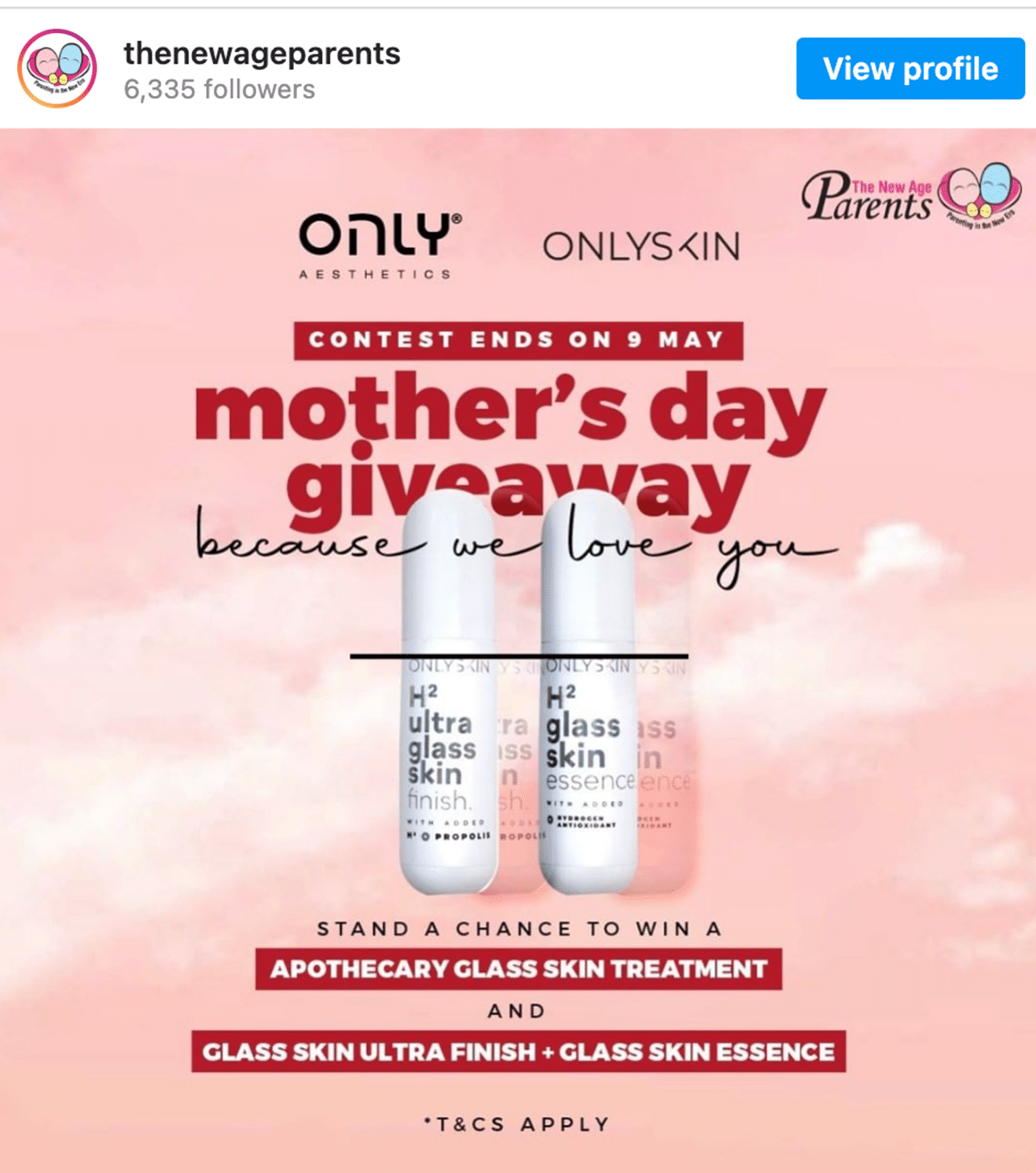 We are giving away 2 sets of Apothecary Glass Skin Facial Treatment, Glass Skin Ultra Finish & Glass Skin Essence to 2 mummies!