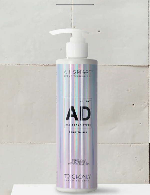 Improve hair elasticity, strength, and texture while eliminating frizz and tangles with regular use of TRICHONLY All Day Conditioner.