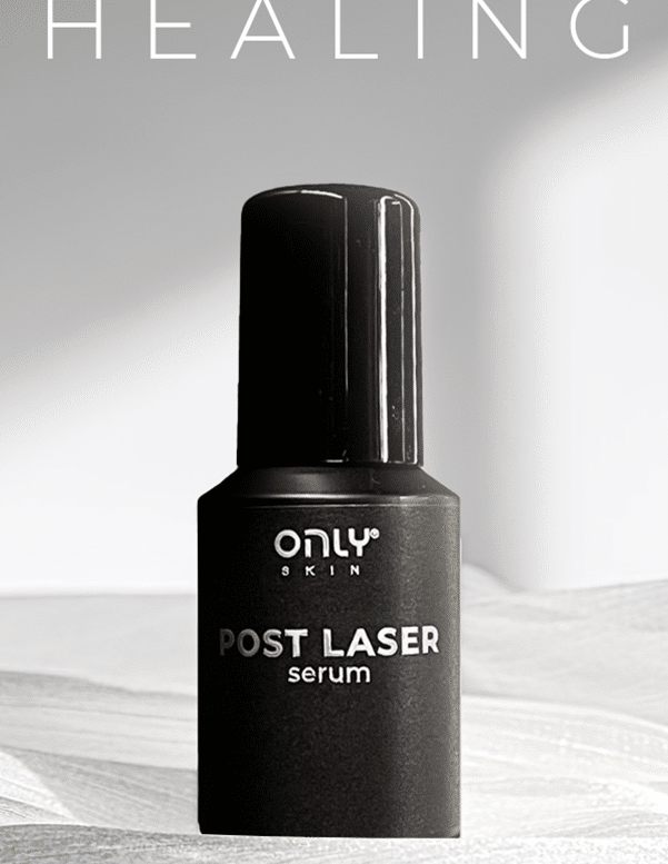 Accelerate skin repair post-laser treatment with our serum. Hydrates, repairs, and reduces side effects for radiant, rejuvenated skin.