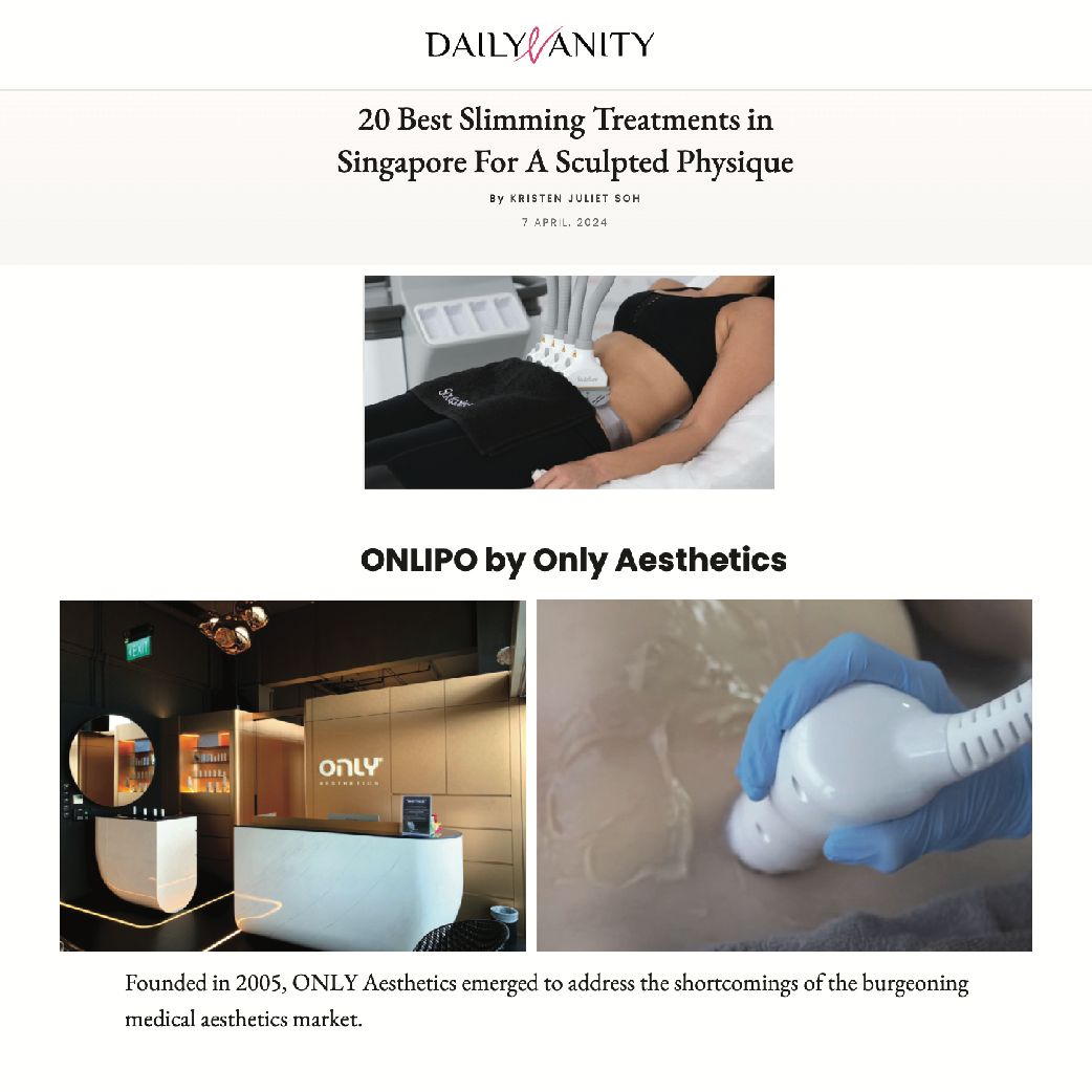 ONLY Aesthetics ONLIPO treatment gets rid of unwanted fats for you!