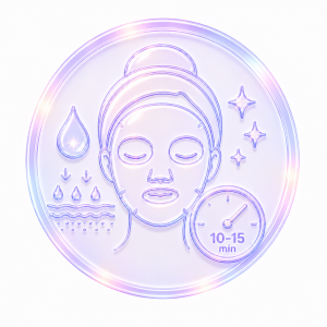 Icon representing minimal downtime after a SuperWhite™ session